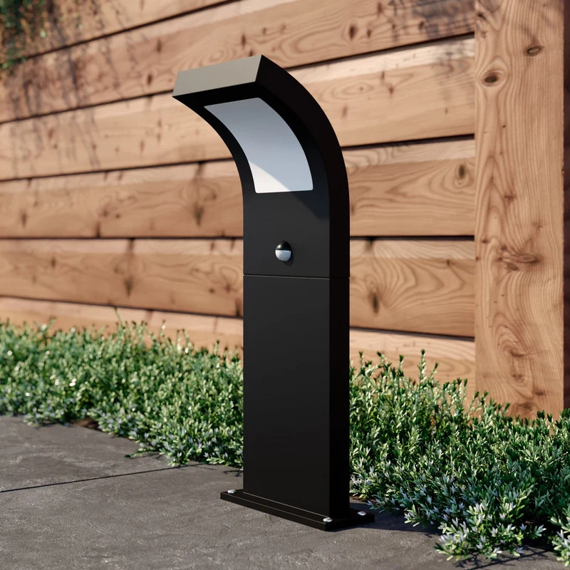 B-Ware Arcchio Wegeleuchte Gartenlampe LED Sensor Bewegungssensor Advik grafitgrau Auße