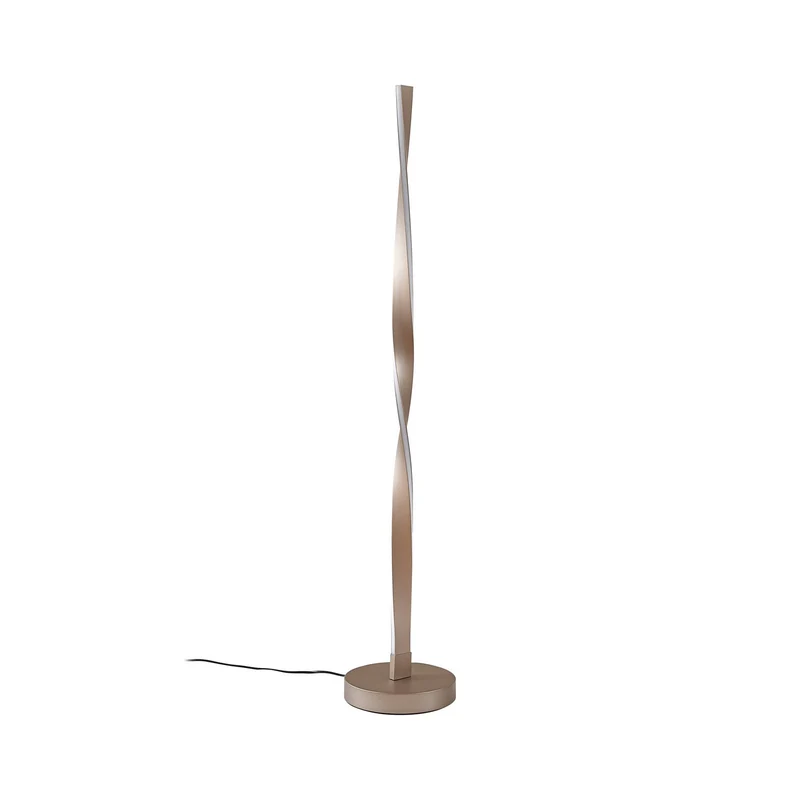 B-Ware Lindby Stehleuchte Stehlampe LED Jaren schwarz braun CCT Beleuchtung 114 cm227