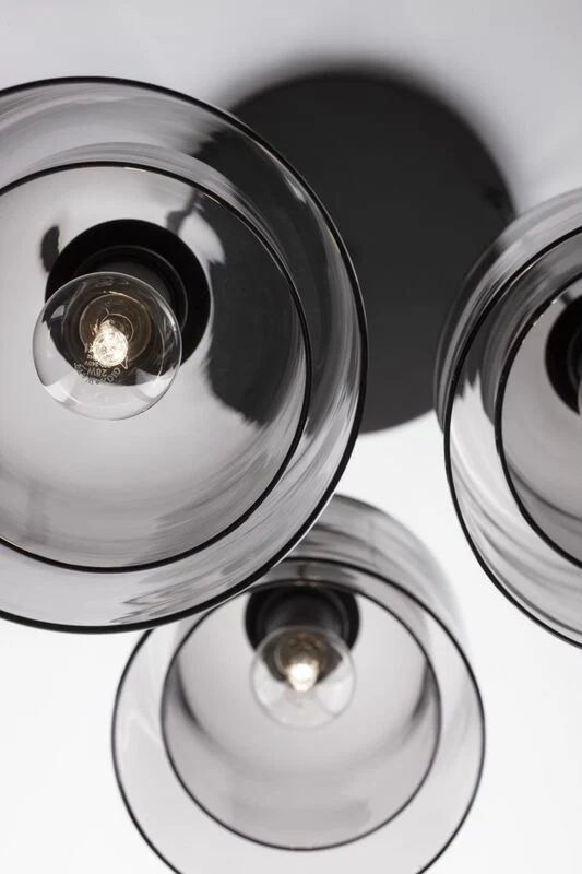B-Ware Nova Luce Pendelleuchte Hängeleuchte VELOR E27 Schwarz dimmbar SIEHE TEXT/FOTO
