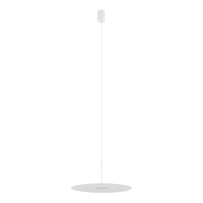 B-Ware Nowodvorski Pendelleuchte Hängelampe SIMONE GX53 LED weiß rund Ø40cm SIEHE TEXT