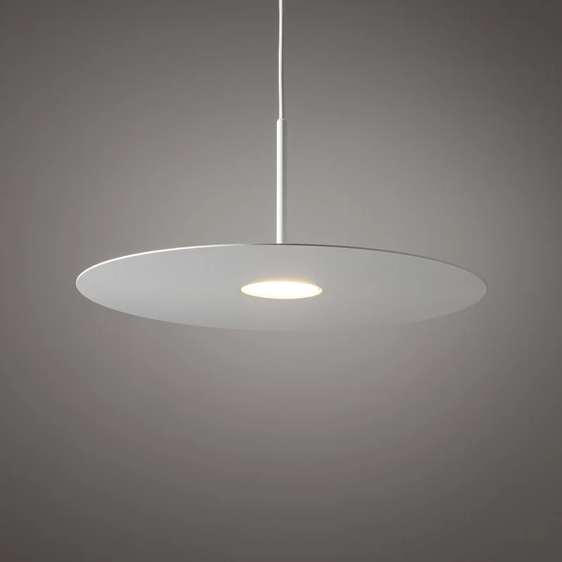 B-Ware Nowodvorski Pendelleuchte Hängelampe SIMONE GX53 LED weiß rund Ø40cm SIEHE TEXT