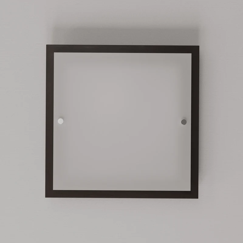 B-Ware Envostar Kerio Deckenlampe 35x35 cm wenge Deckenleuchte Lampe Leuchte Spot