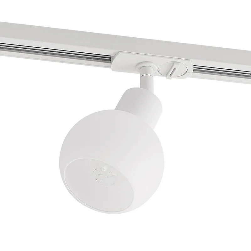 3x B-Ware Lindby Schienenspot Leuchte E14 weiß Schienensystem 1-Phasen 3 STÜCK