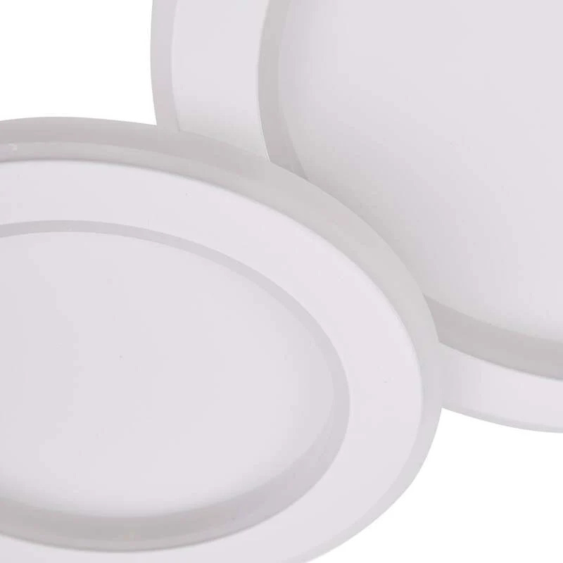 B-Ware Lucande Deckenleuchte Lampe LED weiß Kunststoff Diala dimmbar 96 cm
