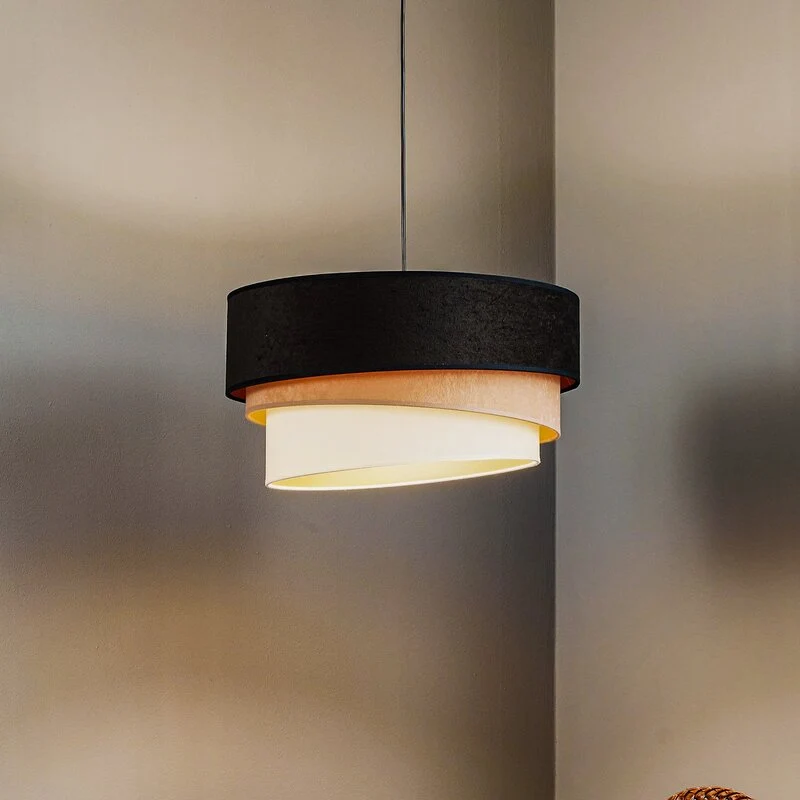 B-Ware Hängeleuchte Devon Hängelampe Pendellampe Pendelleuchte Deckenlampe Ø45cm Lampe