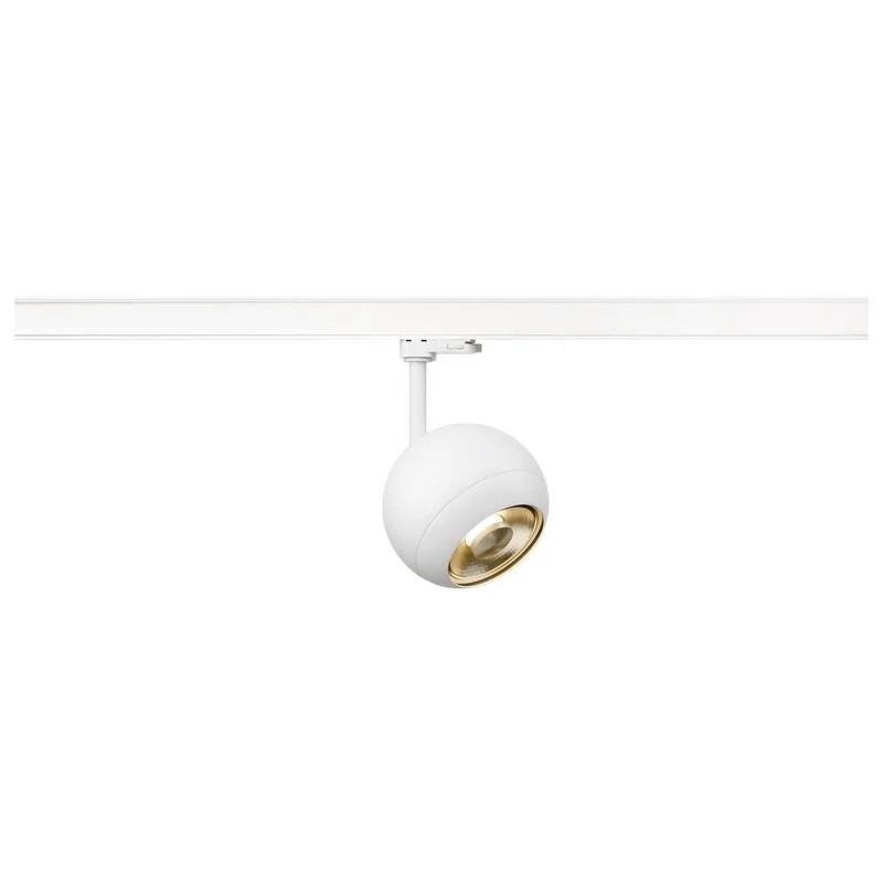 B-Ware SLV Spot Schienenstrahler Light Eye 3phasig GU10 LED weiß 150 mm drehbar 3 STÜCK