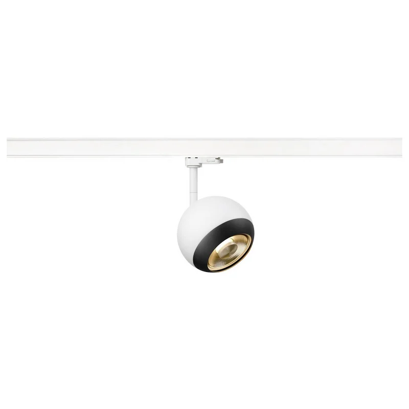 B-Ware SLV Spot Schienenstrahler Light Eye 3phasig GU10 LED weiß 150 mm drehbar 3 STÜCK