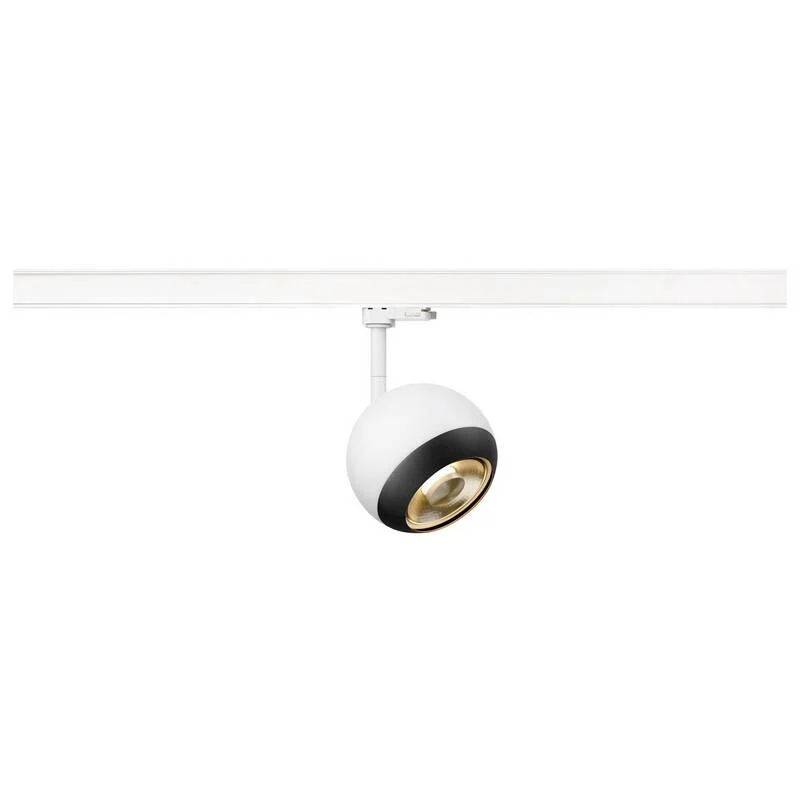 B-Ware SLV Spot Schienenstrahler Light Eye 3phasig GU10 LED weiß 150 mm drehbar 3 STÜCK