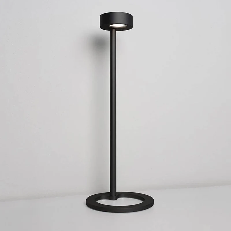 Iven LED Schreibtischlampe asymmetrisch 3-Stufen Schwarz