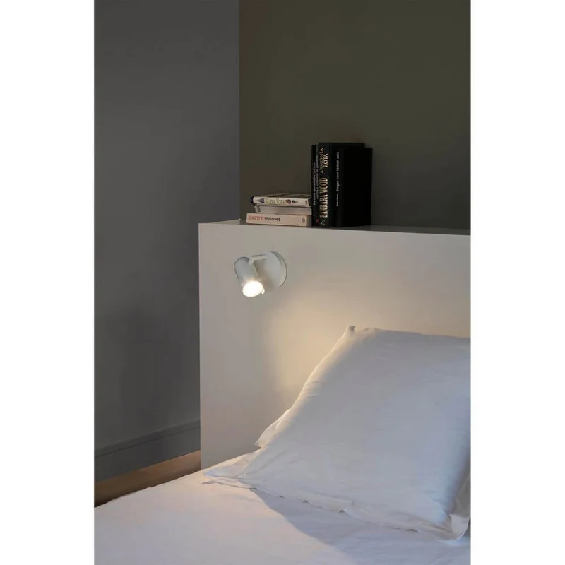 Spot Wandlampe ORLEANS Weiß