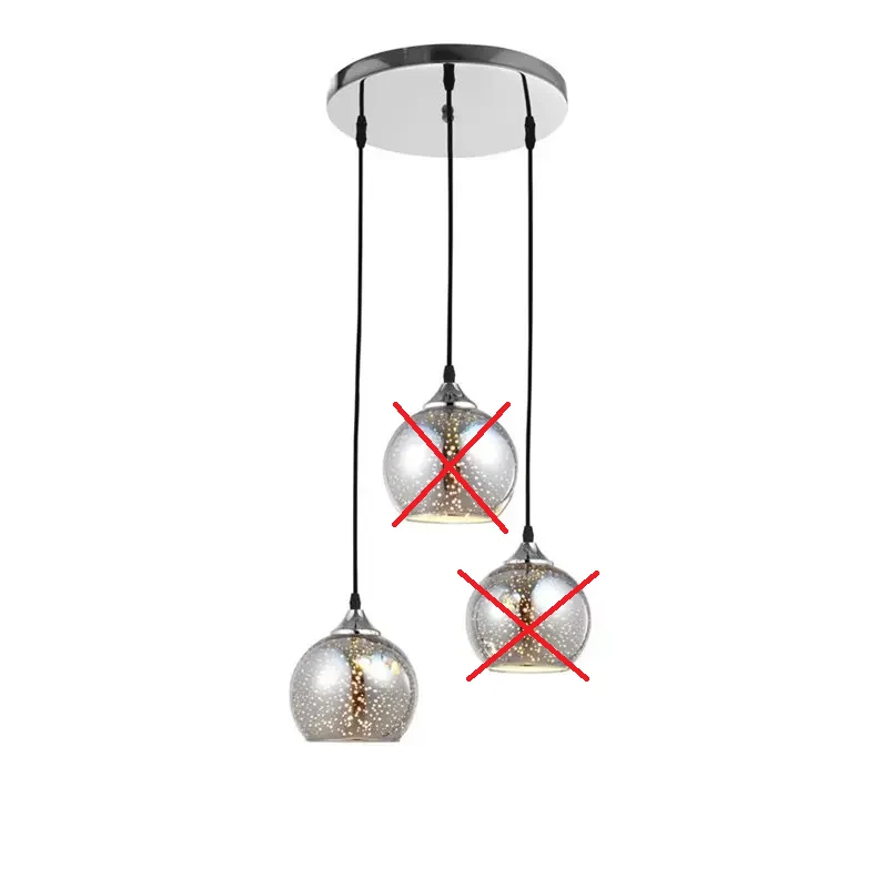 B-Ware Nova Luce Pendelleuchte Hängelampe BENNETT Leuchte E27 LED Lampe SIEHE TEXT/FOTO