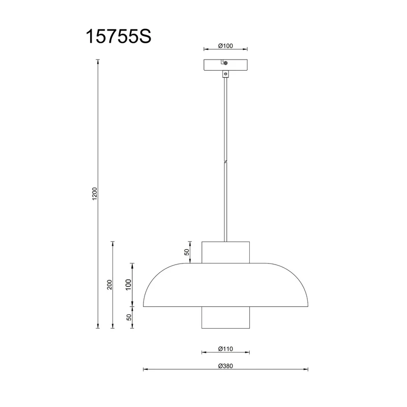 B-Ware Globo Pendellampe Hängeleuchte Lowe schwarz matt Metall Ø 38 cm E27 LED Leuchte