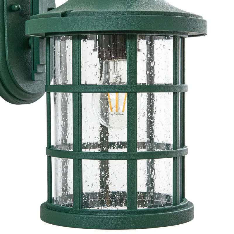 B-Ware Lindby Außenwandleuchte Außenlampe Ankea grün Kunststoff LED SIEHE TEXT/FOTO