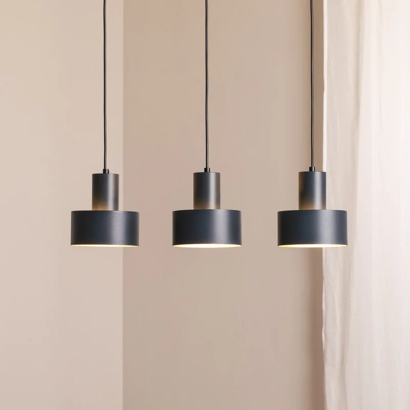 B-Ware Sigma Rif 3 Hängeleuchte Pendelleuchte Lampe linear Stahl SIEHE TEXT/FOTO