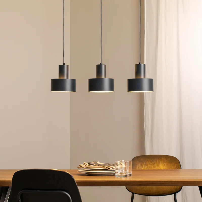 B-Ware Sigma Rif 3 Hängeleuchte Pendelleuchte Lampe linear Stahl SIEHE TEXT/FOTO