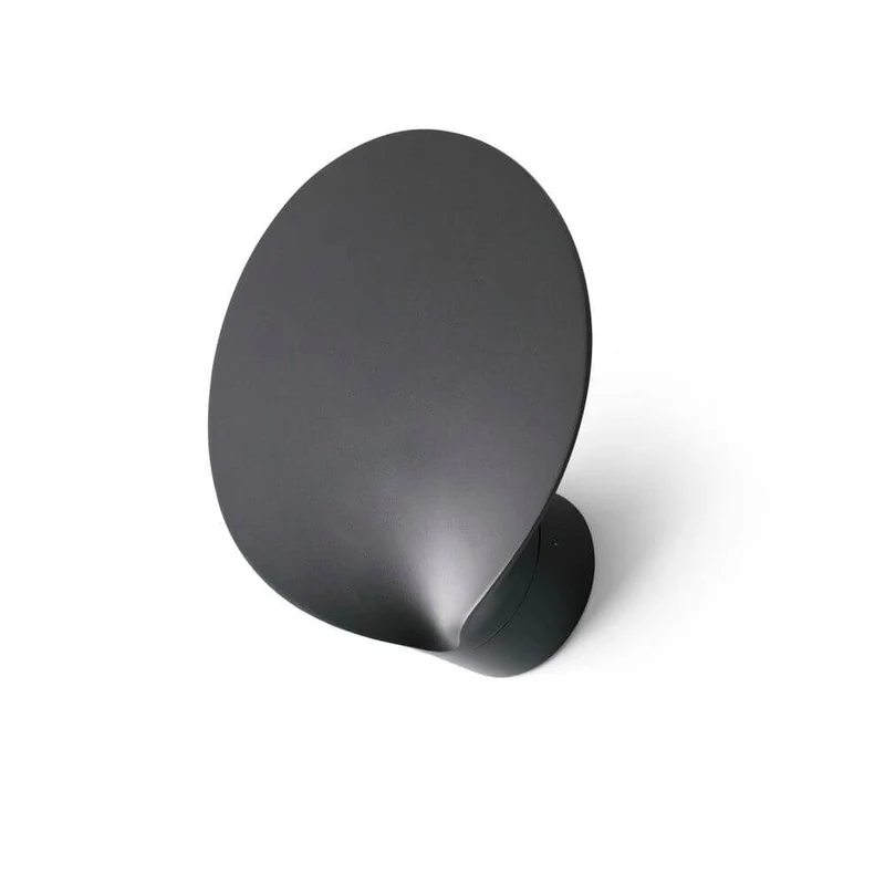 LED Außenwandlampe LOTUS 3000K IP65 Dunkelgrau