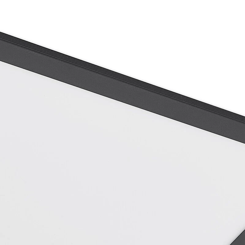 B-Ware Lindby LED Panel Deckenleuchte Deckenlampe schwarz Fernbedienung dimmbar544