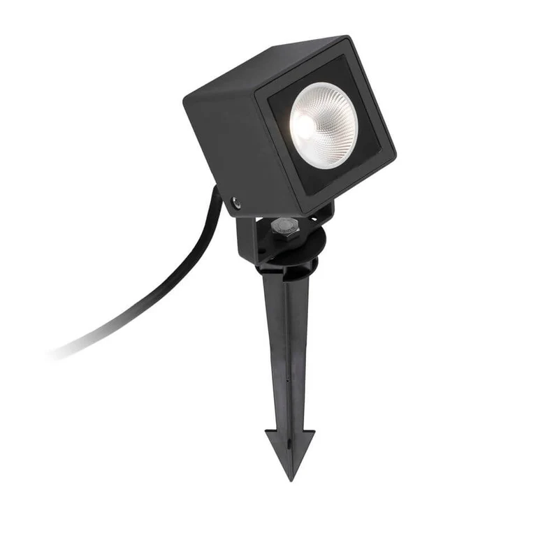 LED Gartenstrahler SOBEK 3000K IP65 Schwarz
