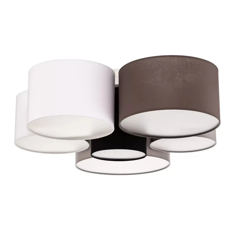 B-Ware Euluna Lodge Deckenleuchte 6-flg.multicolour Deckenlampe Lampe Spot SIEHE TEXT