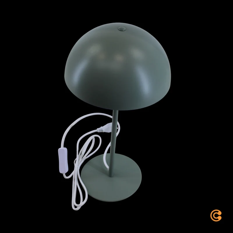 B-Ware Nordlux Tischleuchte Lampe Ellen 20 grün Metall Fassung Schalter Kabel E14 43