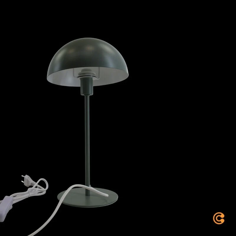 B-Ware Nordlux Tischleuchte Lampe Ellen 20 grün Metall Fassung Schalter Kabel E14 43