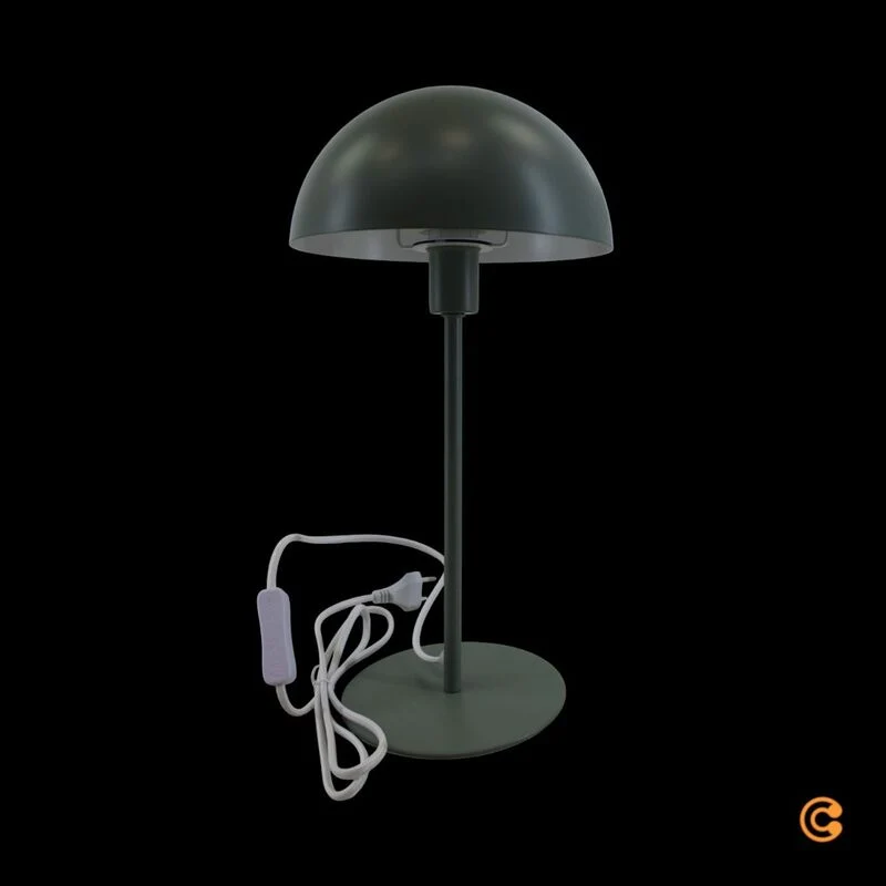 B-Ware Nordlux Tischleuchte Lampe Ellen 20 grün Metall Fassung Schalter Kabel E14 43