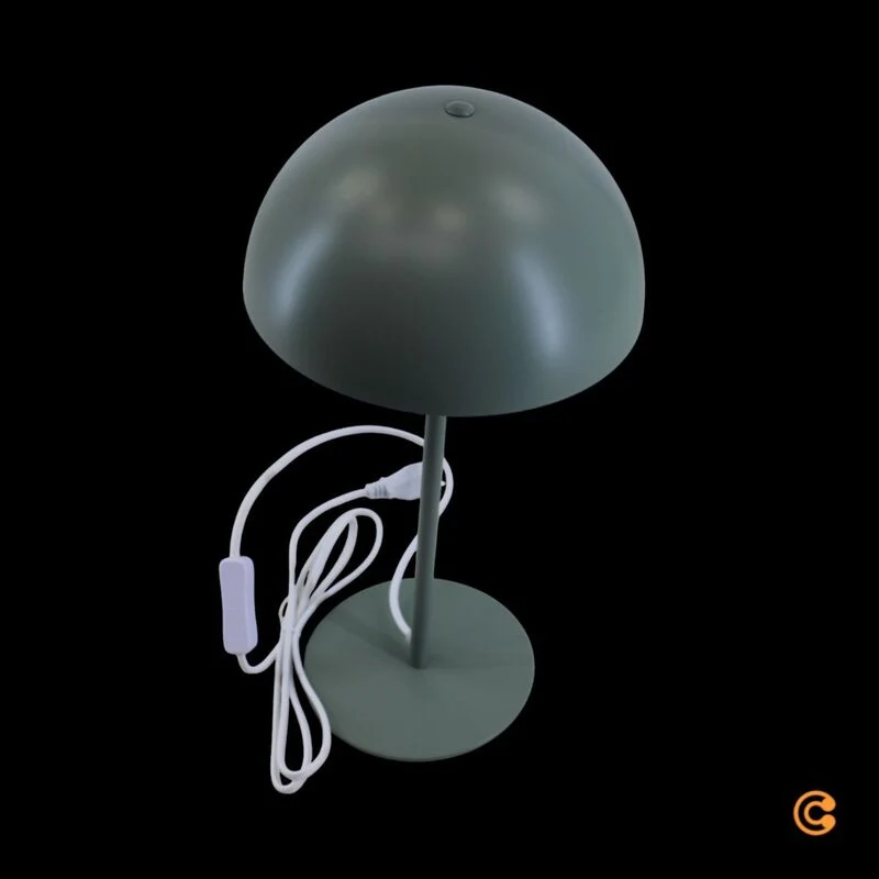 B-Ware Nordlux Tischleuchte Lampe Ellen 20 grün Metall Fassung Schalter Kabel E14 43