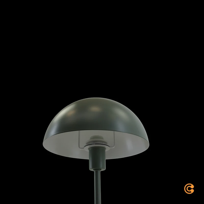 B-Ware Nordlux Tischleuchte Lampe Ellen 20 grün Metall Fassung Schalter Kabel E14 LED