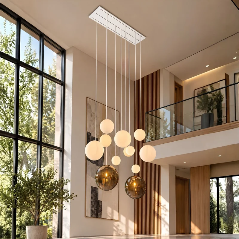 s.luce Modular Balken Baldachin mehrflammig Rechteckig