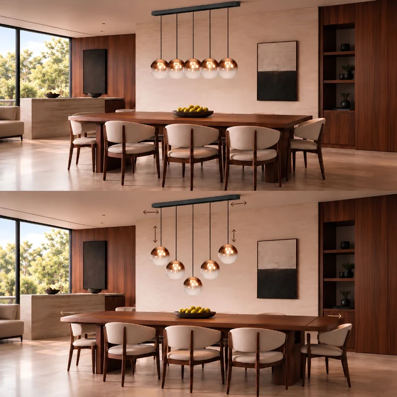 s.luce Modular Balken Baldachin mehrflammig Rechteckig