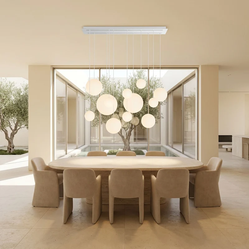 s.luce Modular Balken Baldachin mehrflammig Rechteckig