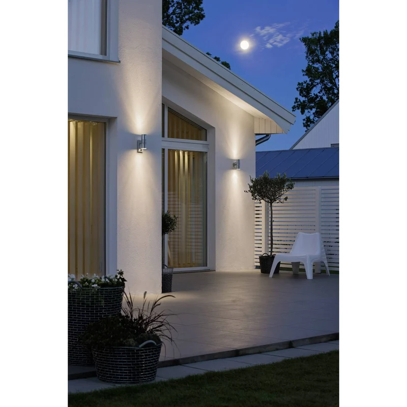 B-Ware Konstsmide Modena 7542-320 Außenwandleuchte Bewegungsmelder Halogen GU10 LED 70W
