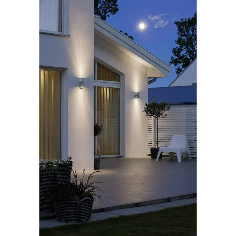 B-Ware Konstsmide Modena 7542-320 Außenwandleuchte Bewegungsmelder Halogen GU10 LED 70W