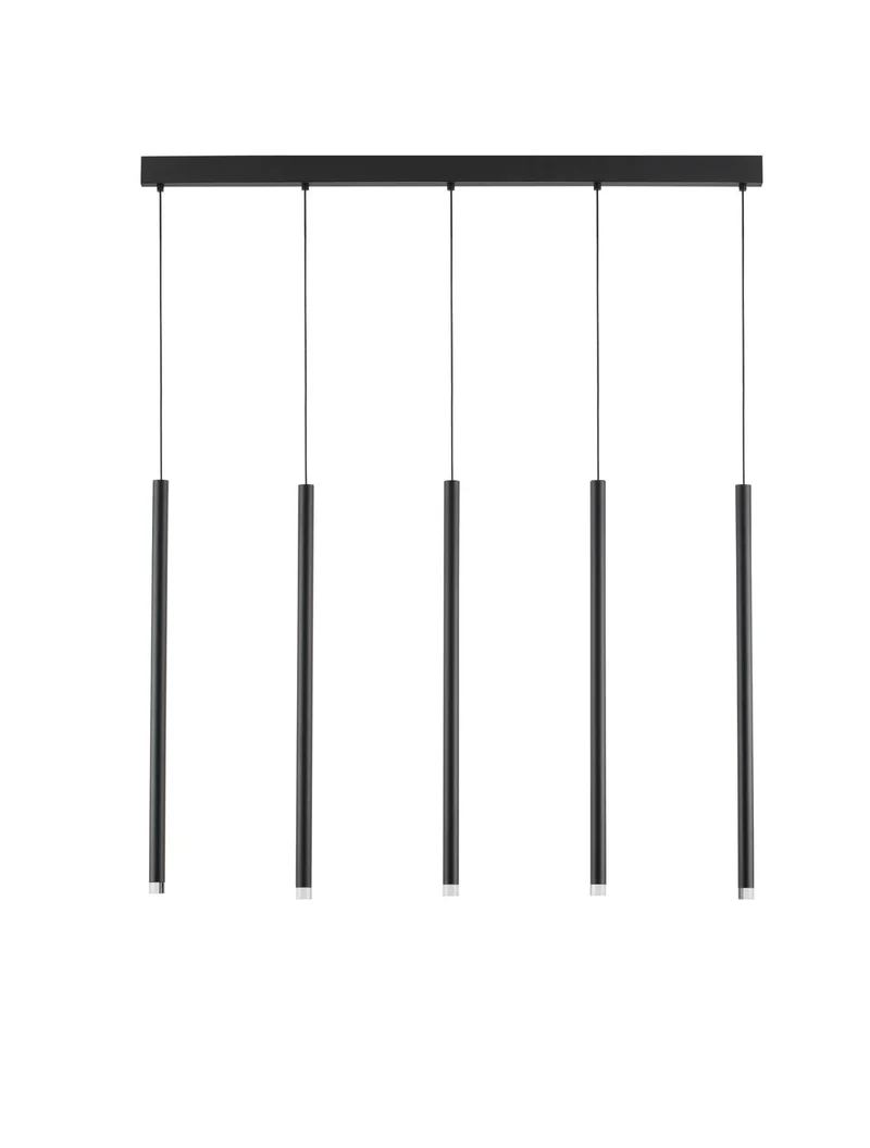 B-Ware Nova Luce Pendelleuchte Hängeleuchte DANDIA LED Schwarz 27W SIEHE TEXT
