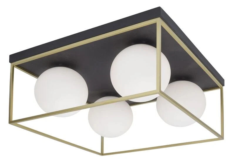 B-Ware Nova Luce Deckenleuchte Deckenlampe JULIET Gold E14 LED Lampe SIEHE TEXT/FOTO