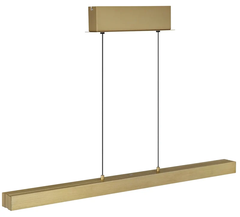 B-Ware Globo Hängeleuchte Pendelleuchte LED ETHAN altmessing 150cm CCT höhenverstellbar