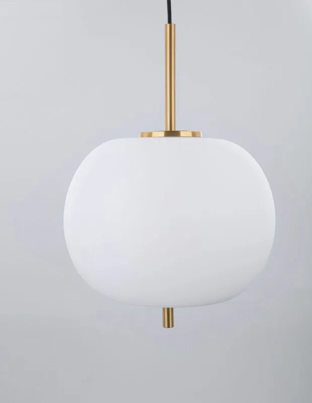 B-Ware Nova Luce Pendelleuchte Hängeleuchte LATO E27 LED Gold Glas Metall dimmbar 30882