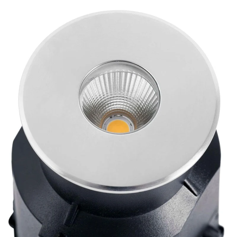 LED Terrassen-Einbauspot TARO 3000K IP67 Nickel-Matt