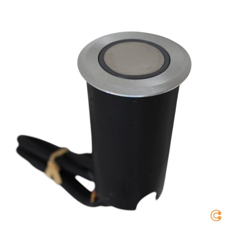 B-Ware Paulmann Bodeneinbauleuchte Einbaustrahler LED Gold Aluminium Rund 2200 K 2.2 W