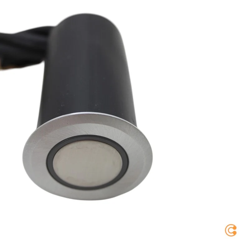 B-Ware Paulmann Bodeneinbauleuchte Einbaustrahler LED Gold Aluminium Rund 2200 K 2.2 W