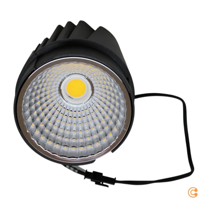 B-Ware Deko Light Modular System Einbauleuchte LED COB 31W Grau fest eingebaut EEK E