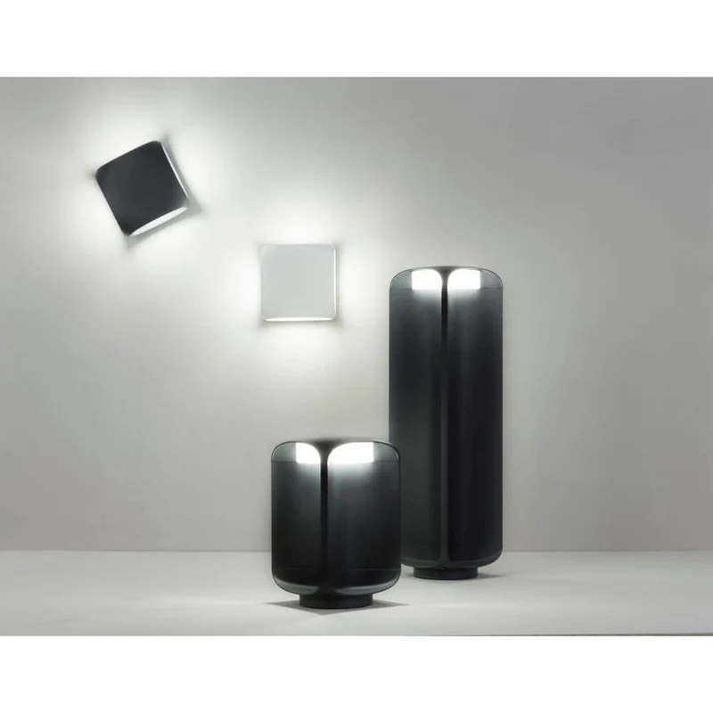 LED Sockellampe BU-OH 56cm IP65 Dunkelgrau
