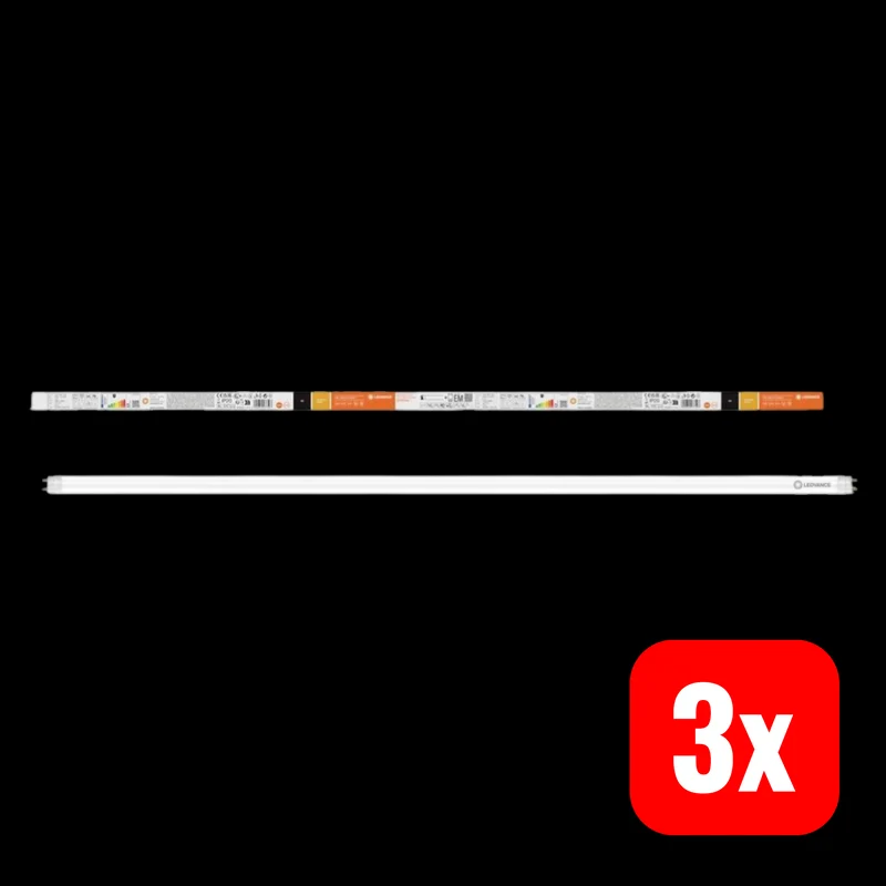 3x B-Ware LEDVANCE LED-Röhre Leuchtstoffröhre G13 T8 Neutralweiß 12 W 36 W 26.7 mm 3 ST427