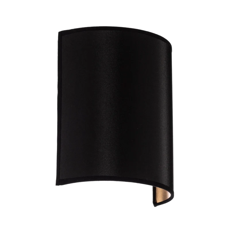 B-Ware Euluna Wandleuchte Leuchte Lampe schwarz gold Metall E27 Austauschbar Dimmbar665