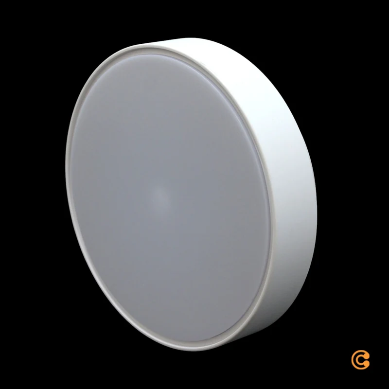 B-Ware Fabas Luce Wandleuchte Wandlampe LED Hell Kunststoff Hatton Warmweiß IP65 30cm