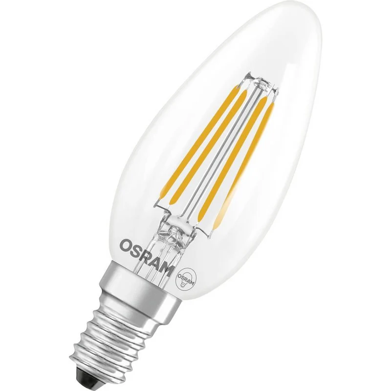 100x B-Ware OSRAM LED Lampe Glühbirne Kerze E14 Filament Warmweiß dimmbar 5,9 W 100 STÜCK