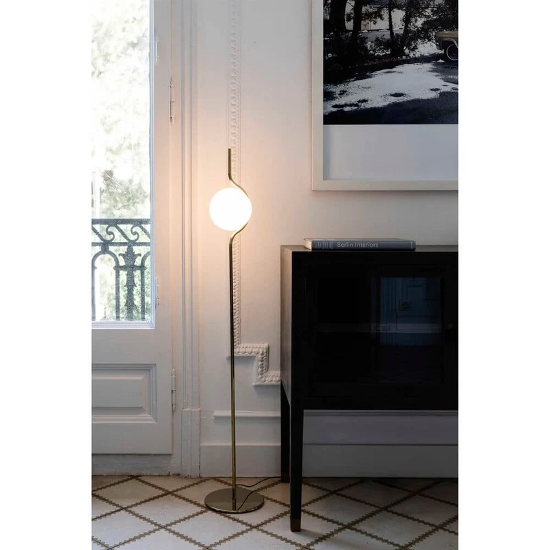 LED Stehlampe LE VITA 6W 2700K Goldfarben