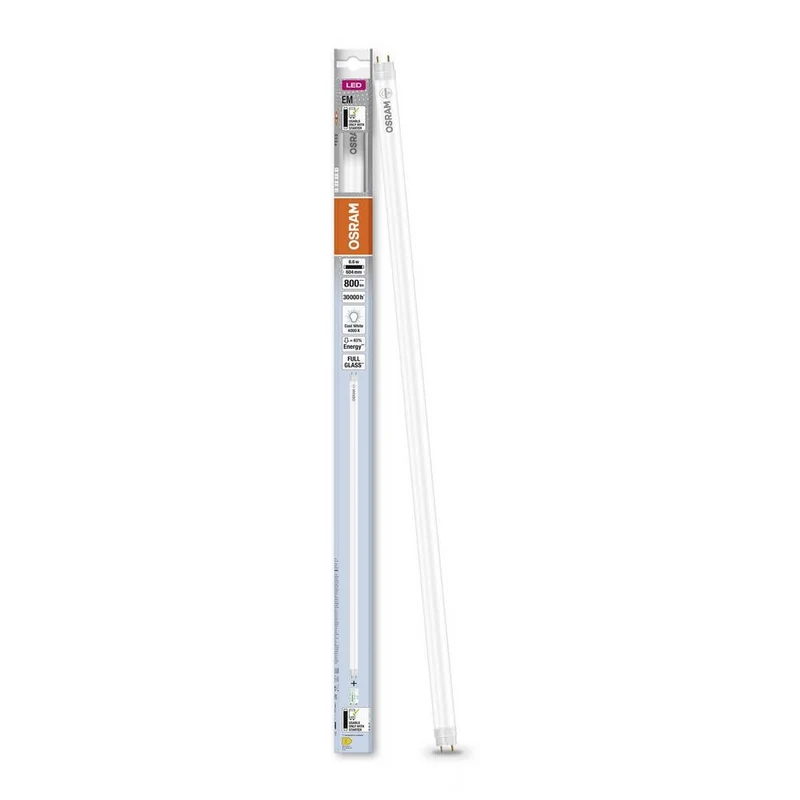 10x B-Ware OSRAM LED Röhre Leuchtstofflampe T8 G13 Neutralweiß 6,6 W Weiß 604 mm 10 STÜCK