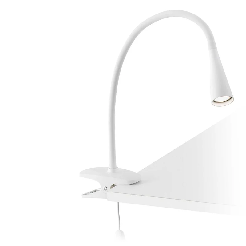 LED Klemmleuchte LENA 5W 4000K Weiß
