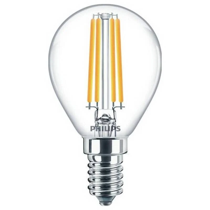 10x B-Ware Philips Glühlampe E14 LED Lampe Warmweiß klar P45 6.5 W 806 lm 45x80 mm 10 STÜCK